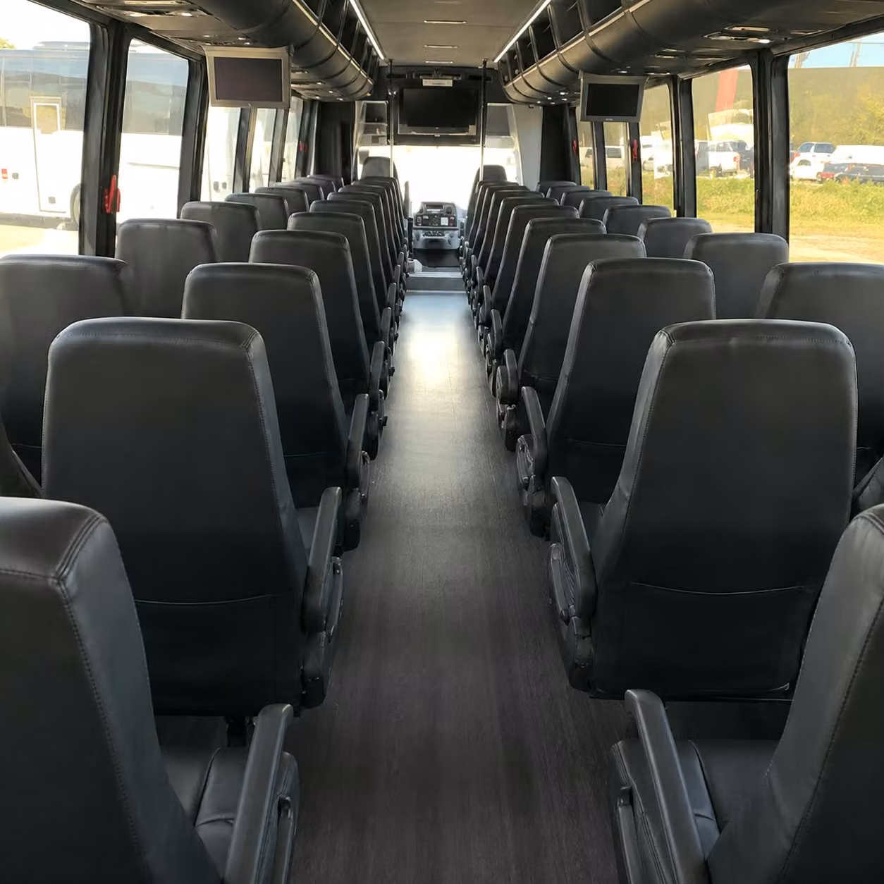 25 passenger minibus inside