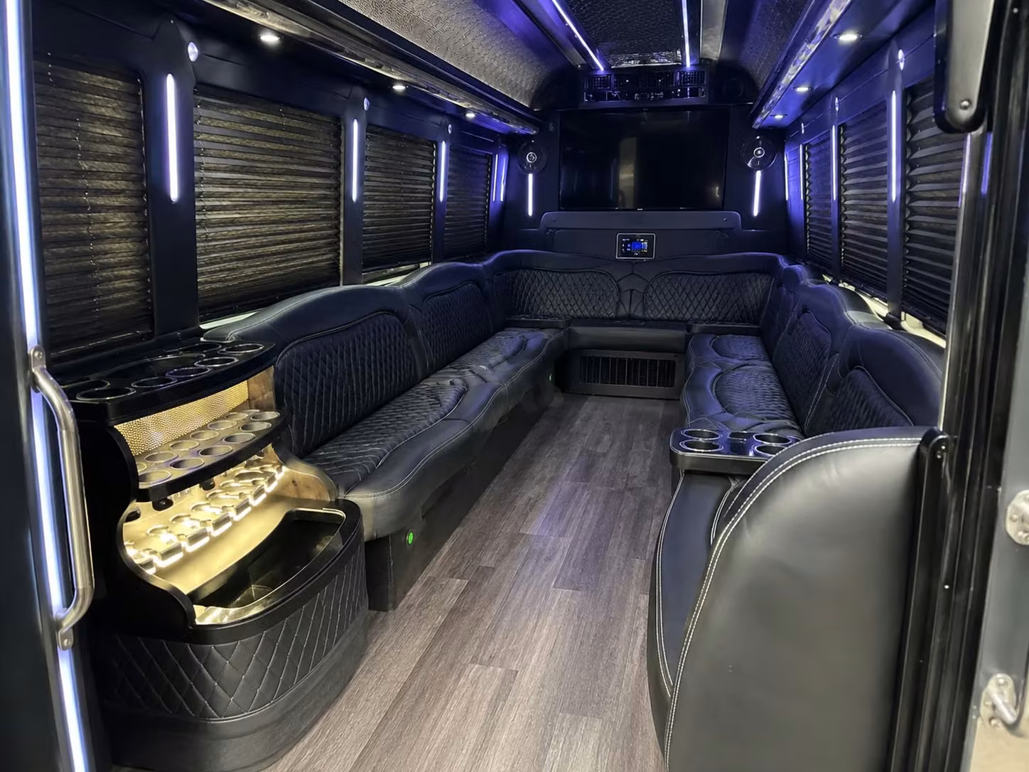 party bus rentals for game day groups and tailgate groups in chino