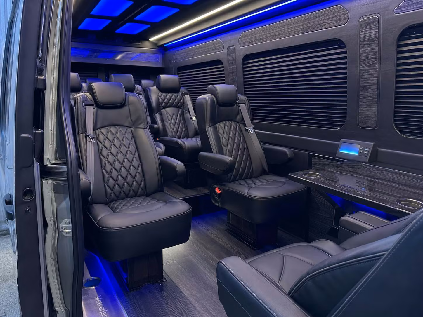 sprinter van transportation for groups and events across chino